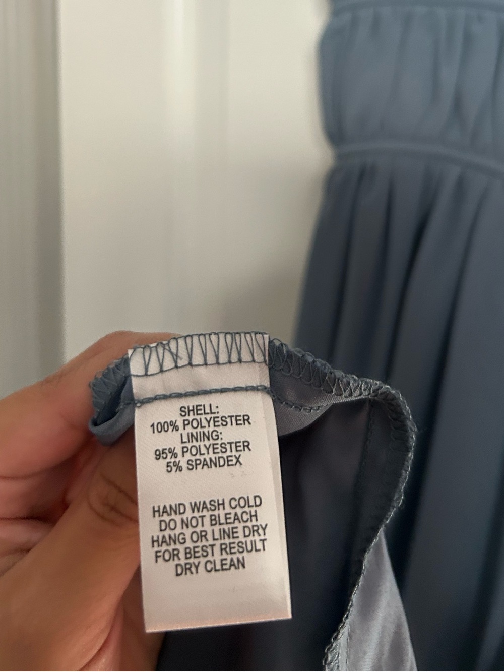 Lulus I'm All Yours Slate Blue Ruffled Maxi Dress S autumn wedding homecoming - Picture 8 of 15